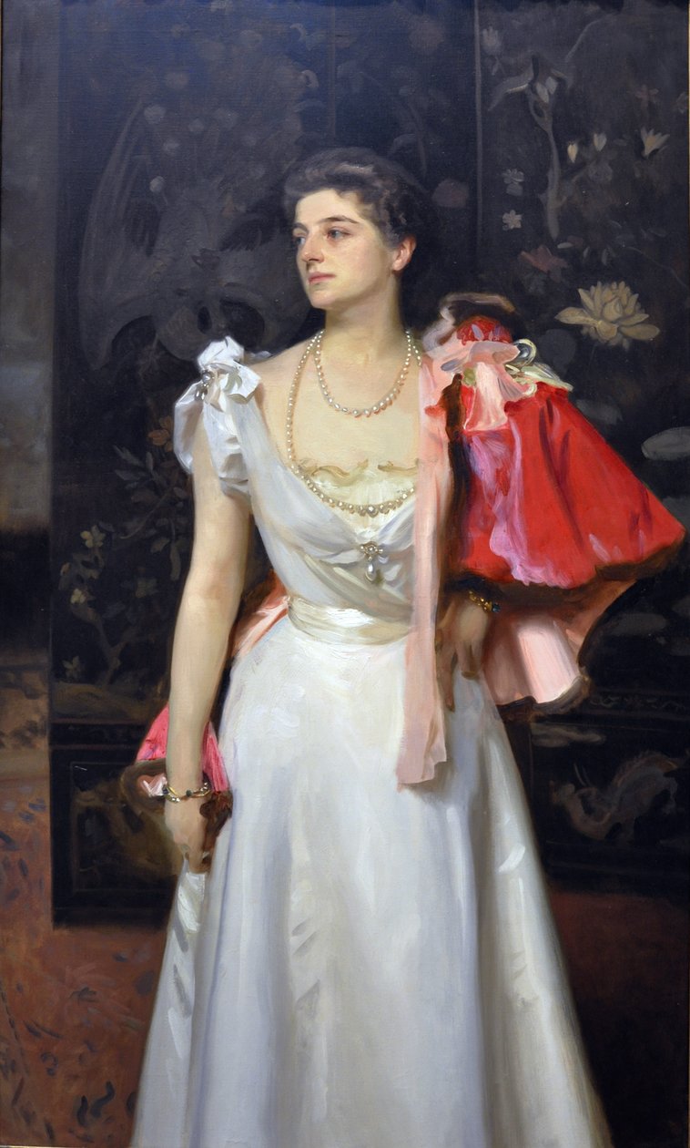 Portrett av prinsesse Sophie Illarionovna Demidoff 1871-1953, født Vorontsova-Dashkova, 1895-1897 av John Singer Sargent