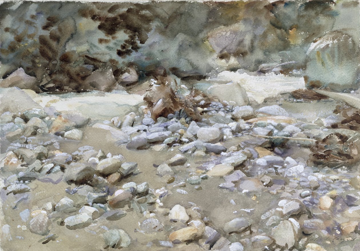 River Bed av John Singer Sargent