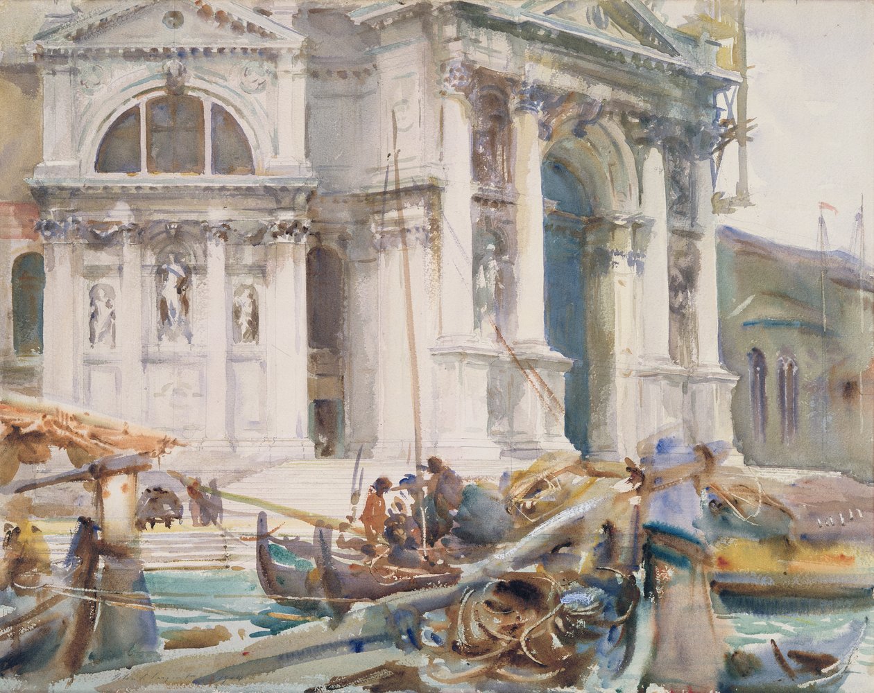 Santa Maria della Salute, 1904 av John Singer Sargent