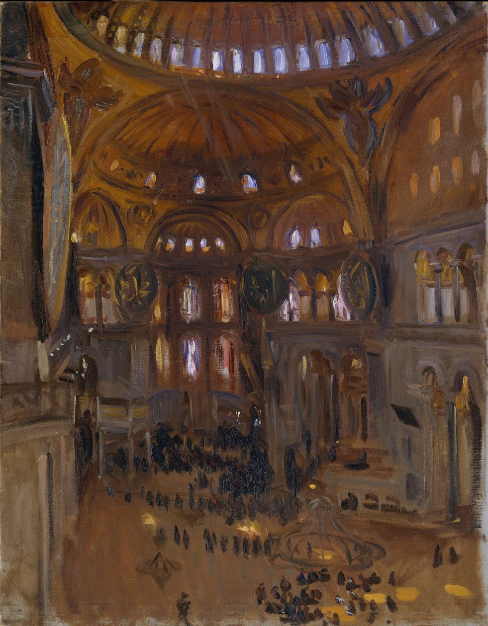 Hagia Sofia, 1891 av John Singer Sargent