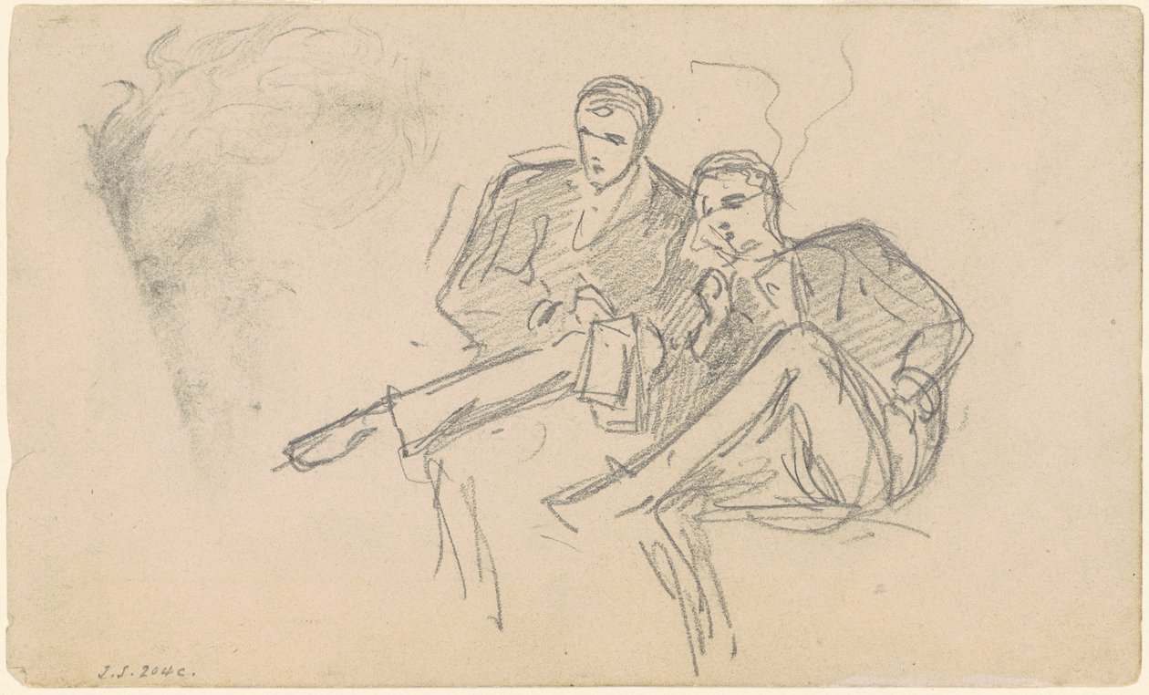 Sittende menn av John Singer Sargent