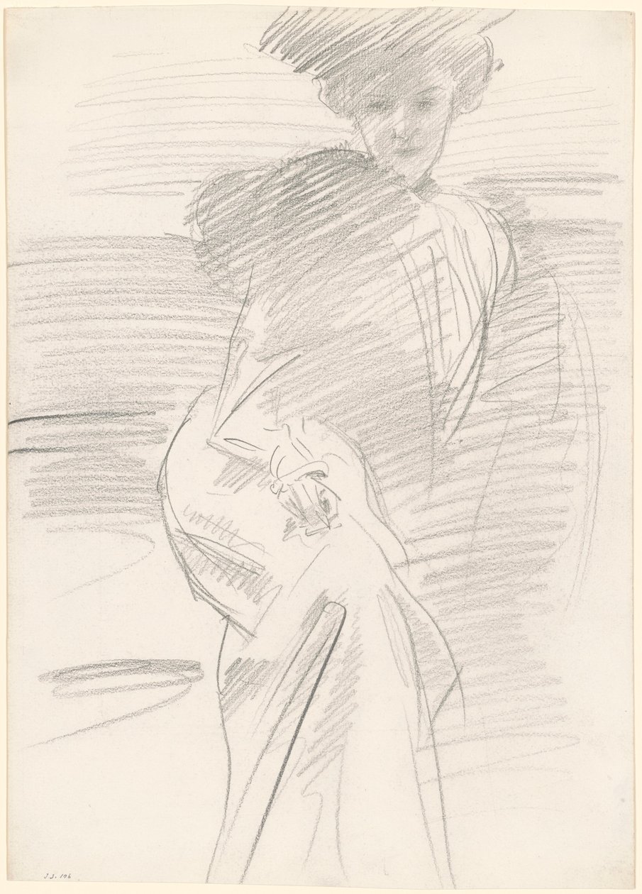 Sittende kvinne av John Singer Sargent