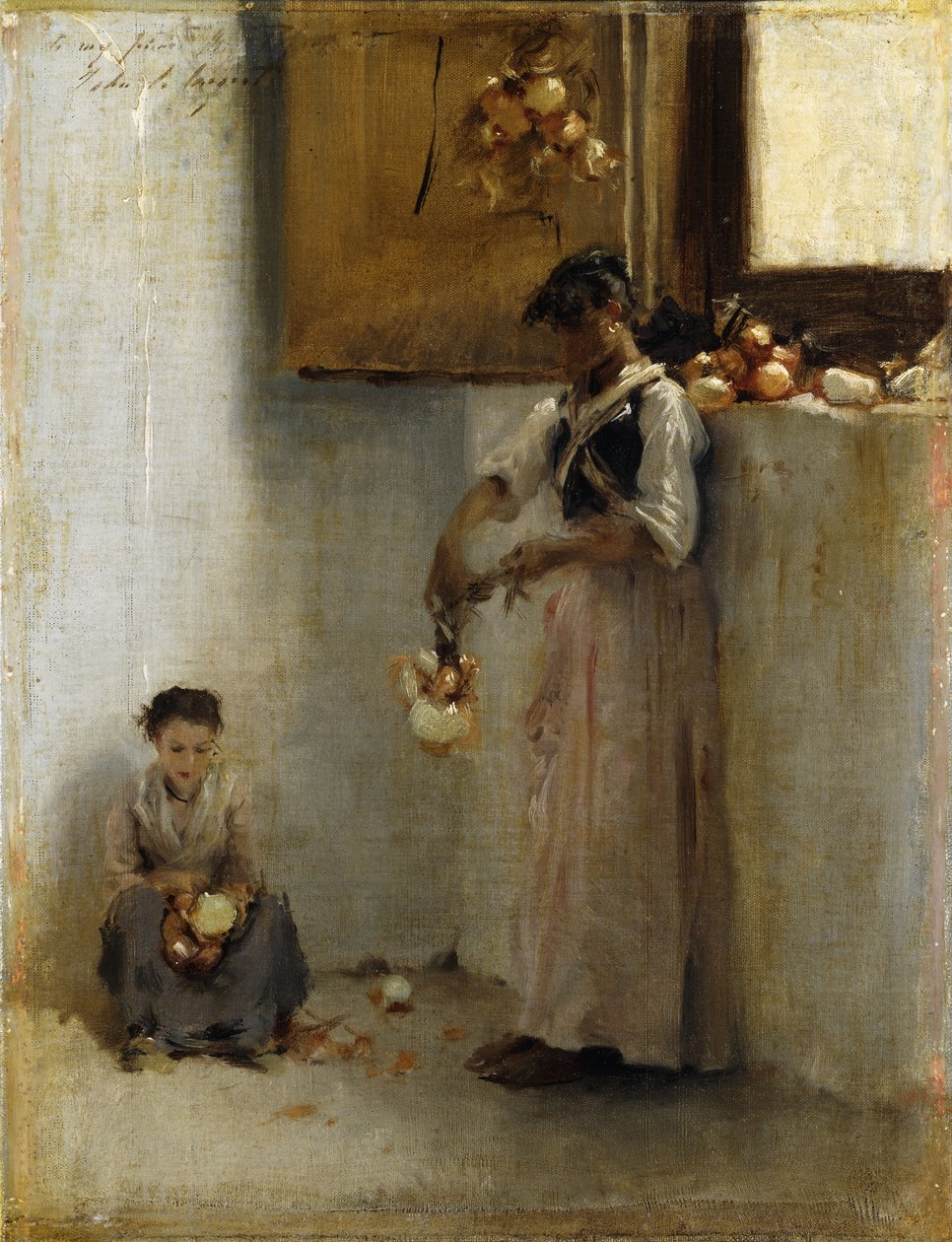 Strenge løk, ca. 1882 av John Singer Sargent