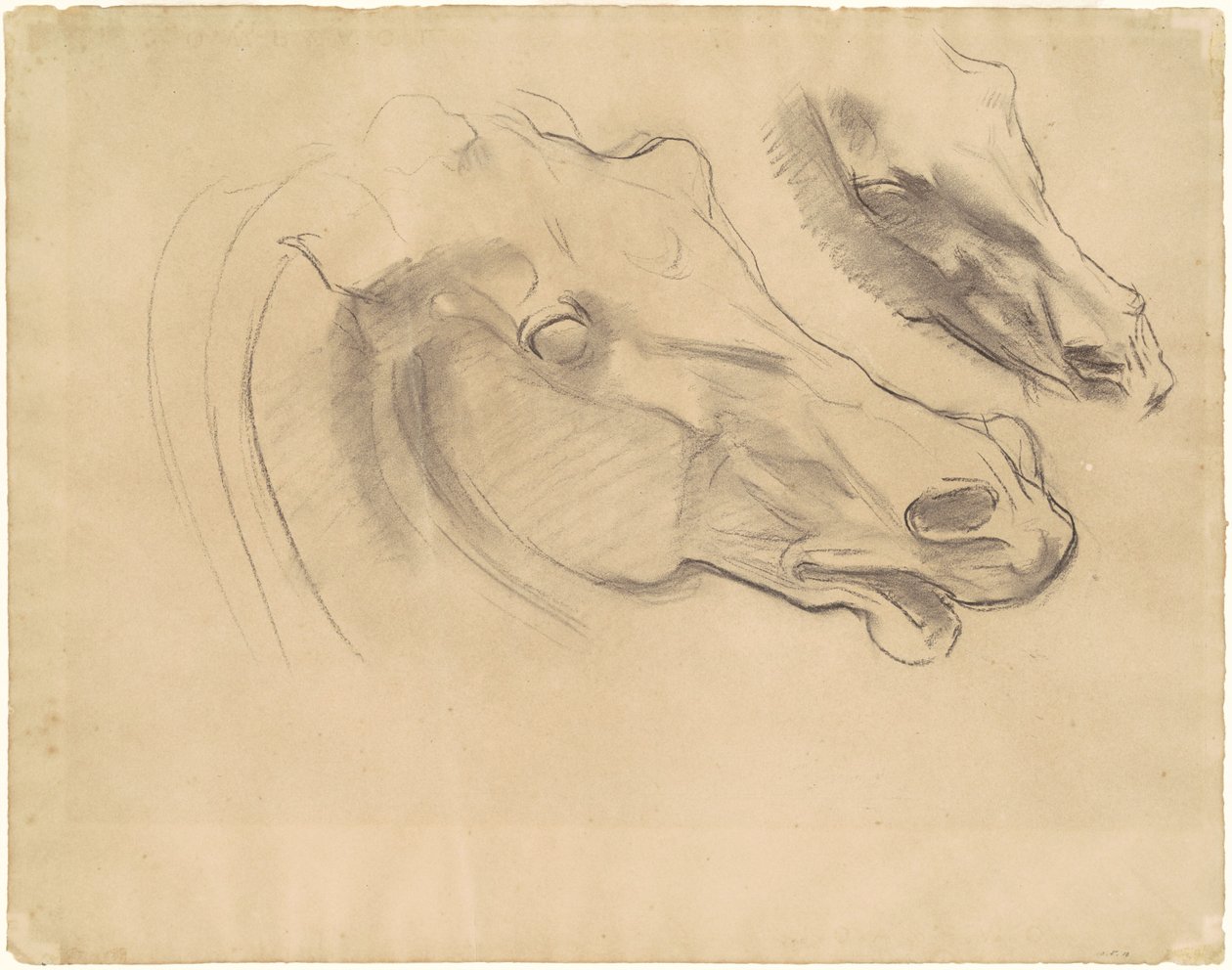 Studier for "Apollo in His Chariot with the Hours" av John Singer Sargent