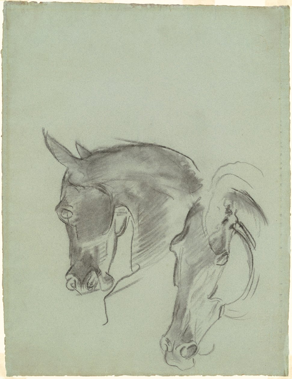 Studier for "The Fall of Gog and Magog" av John Singer Sargent