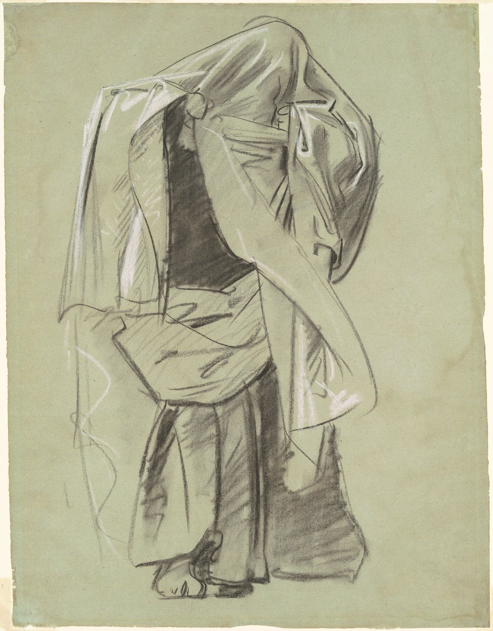 Studie for "Profetenes frise" av John Singer Sargent