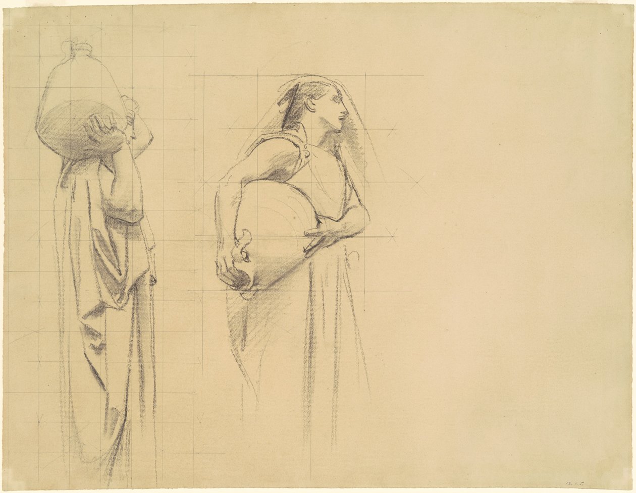 Studie for "The Danaïdes" av John Singer Sargent