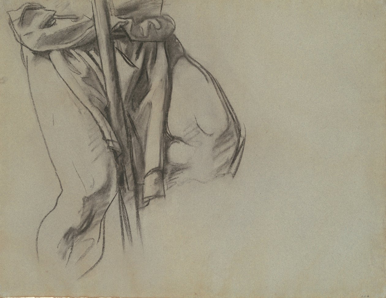 Studie av Adam for rosenkransens femten mysterier, 1903-1916. av John Singer Sargent
