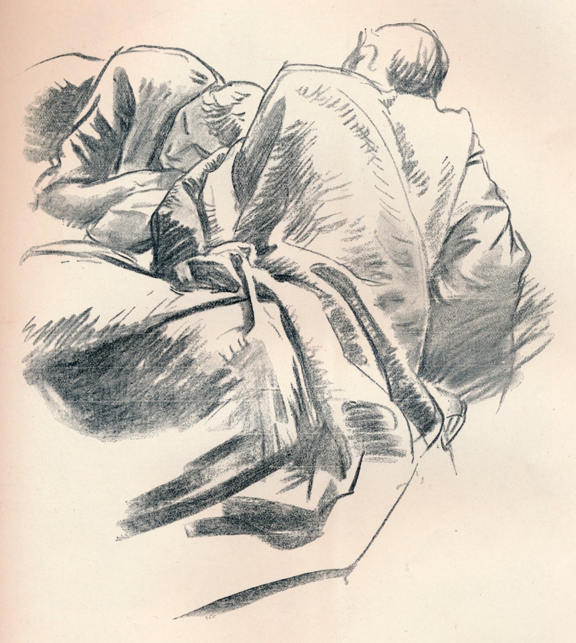 Study of Drapery, c1916 av John Singer Sargent