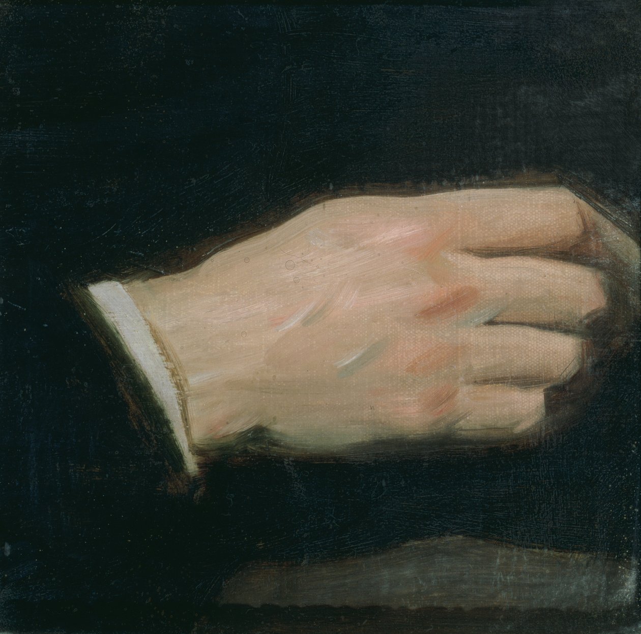 Studie av en hånd av John Singer Sargent