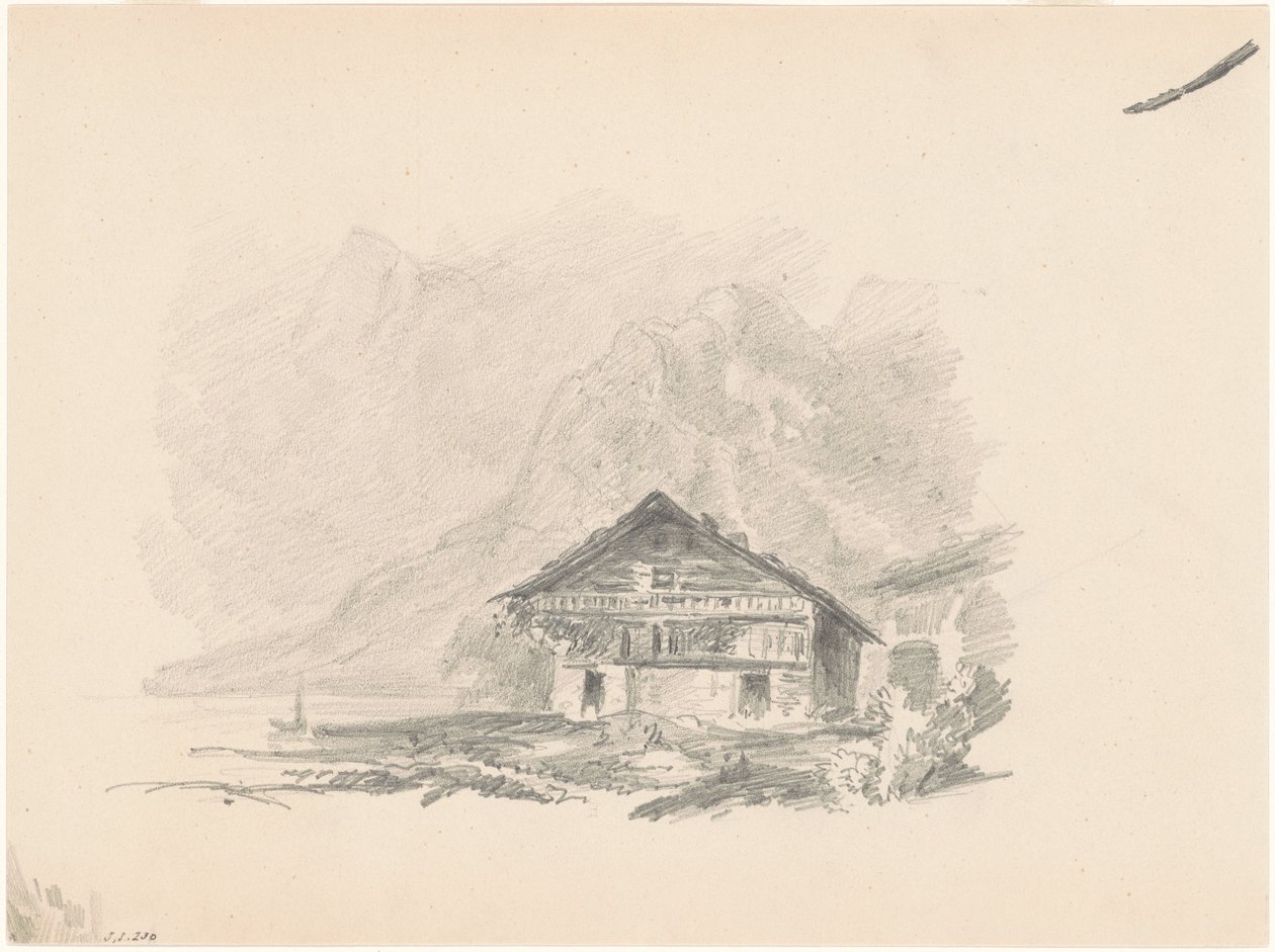 Swiss Chalet, 1869. av John Singer Sargent