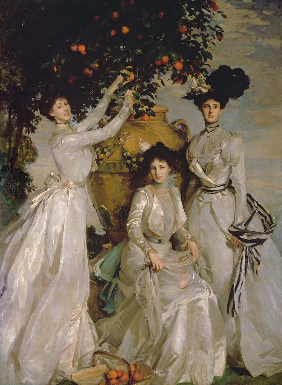 The Acheson Sisters (olje på lerret) av John Singer Sargent