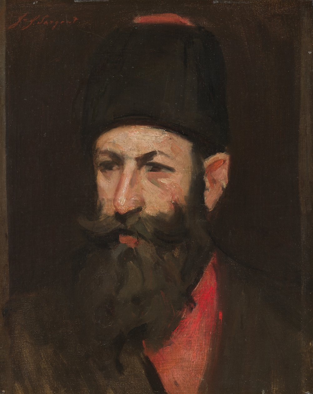Kosaken, udatert. av John Singer Sargent