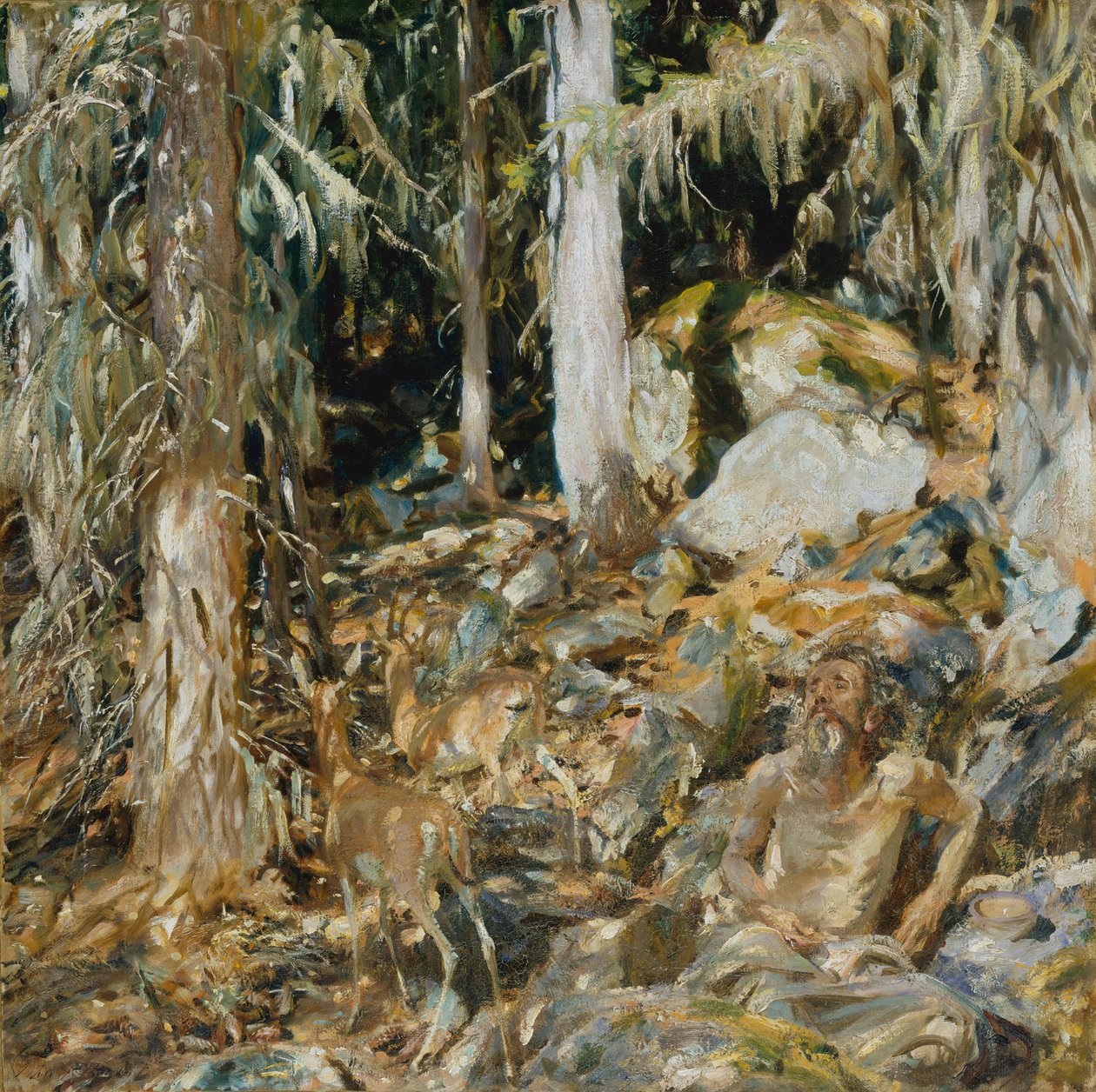 Eremitten, 1908 av John Singer Sargent