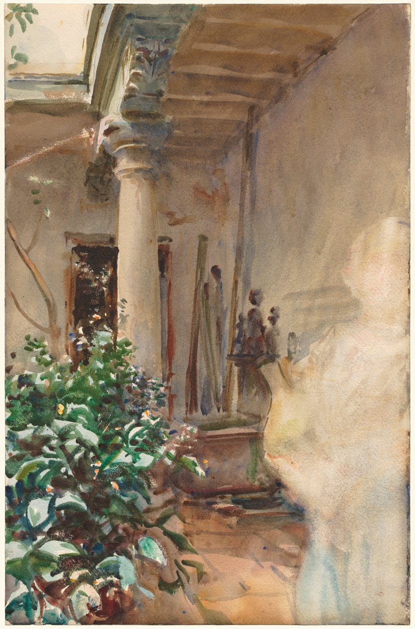 Uteplassen av John Singer Sargent