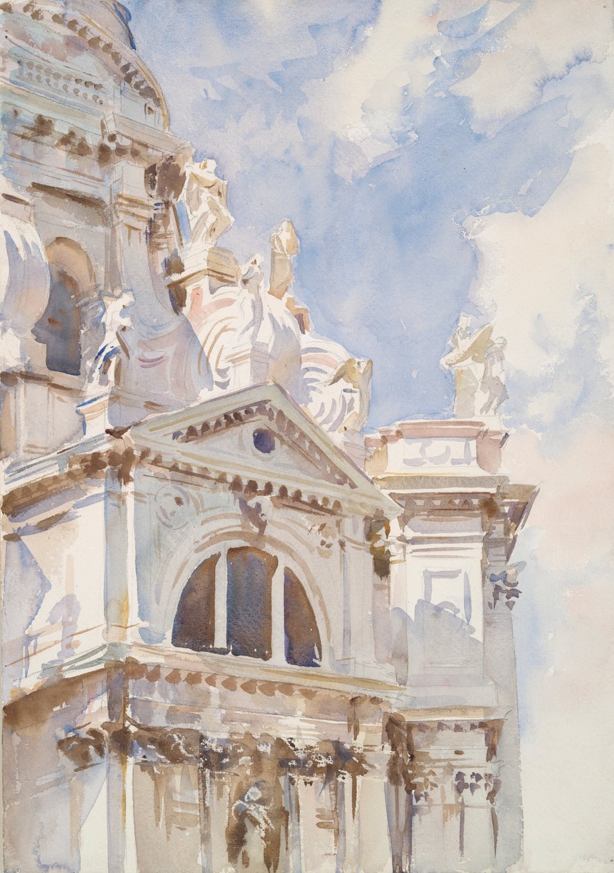 The Salute, Venezia av John Singer Sargent