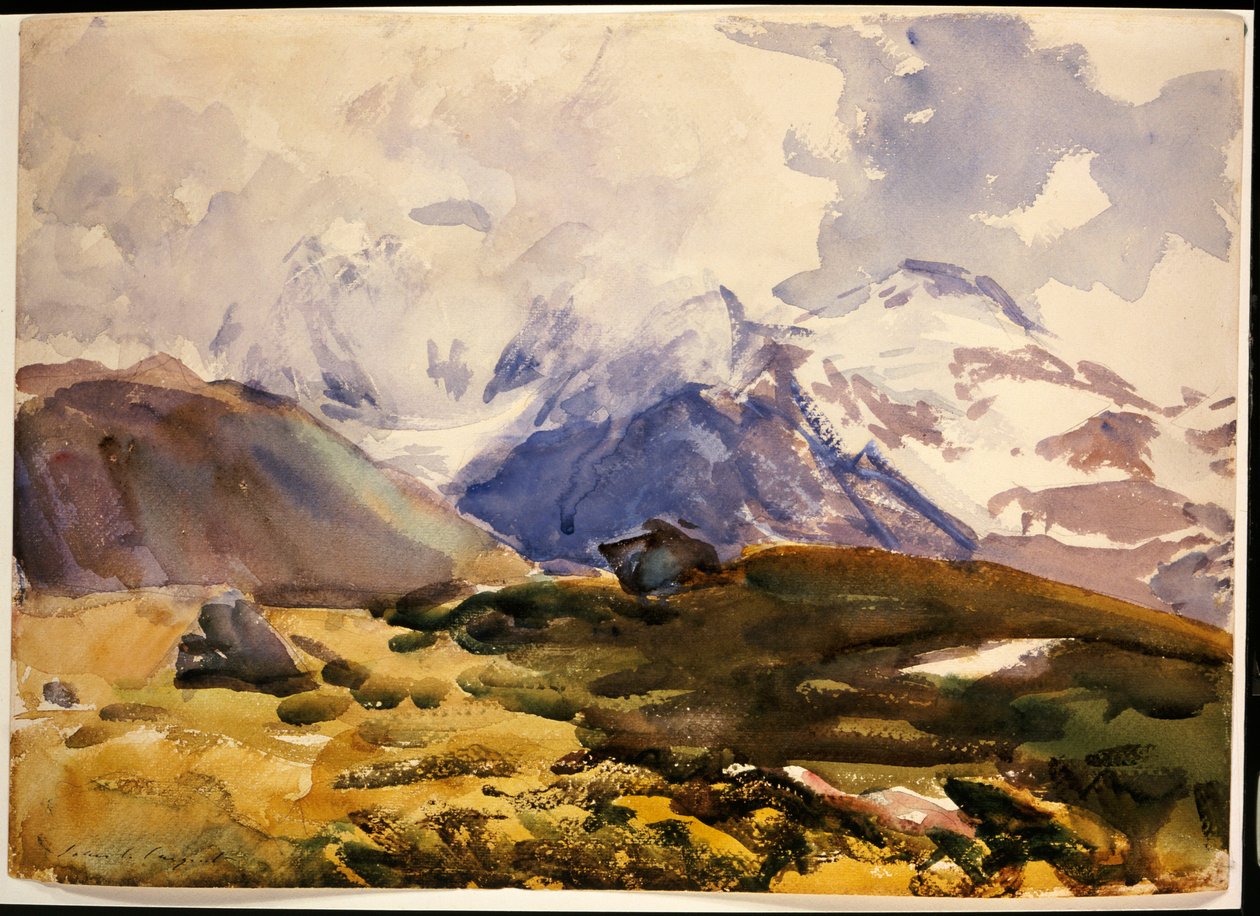 The Simplon, ca. 1910 av John Singer Sargent