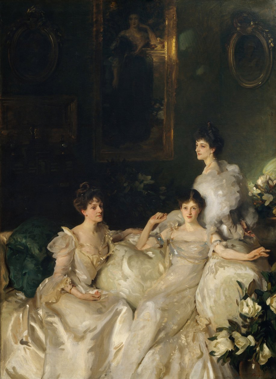 Wyndham Sisters: Lady Elcho, Mrs. Adeane og Mrs. Tennant, 1899 av John Singer Sargent