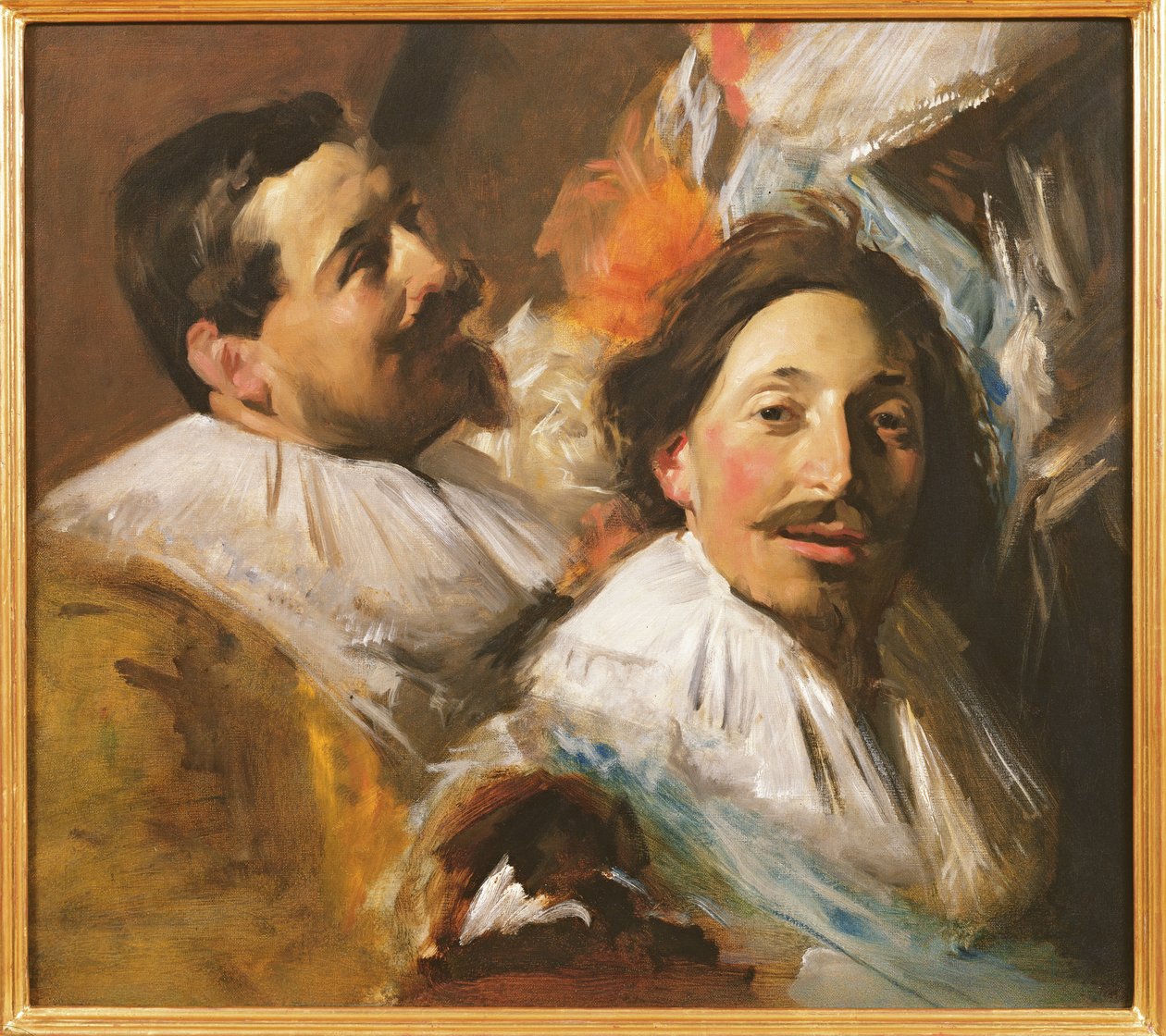 To hoder fra offiserenes bankett, 1880 av John Singer Sargent