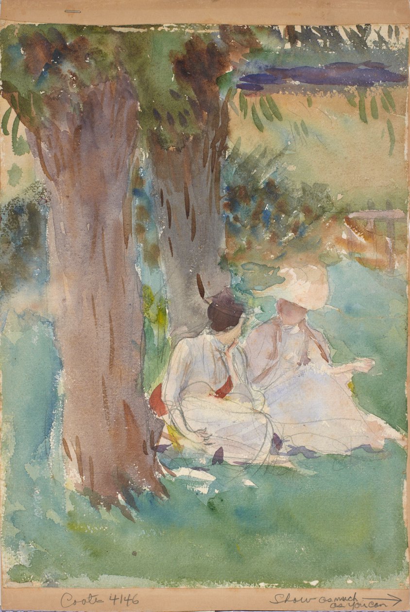 Under Willows av John Singer Sargent