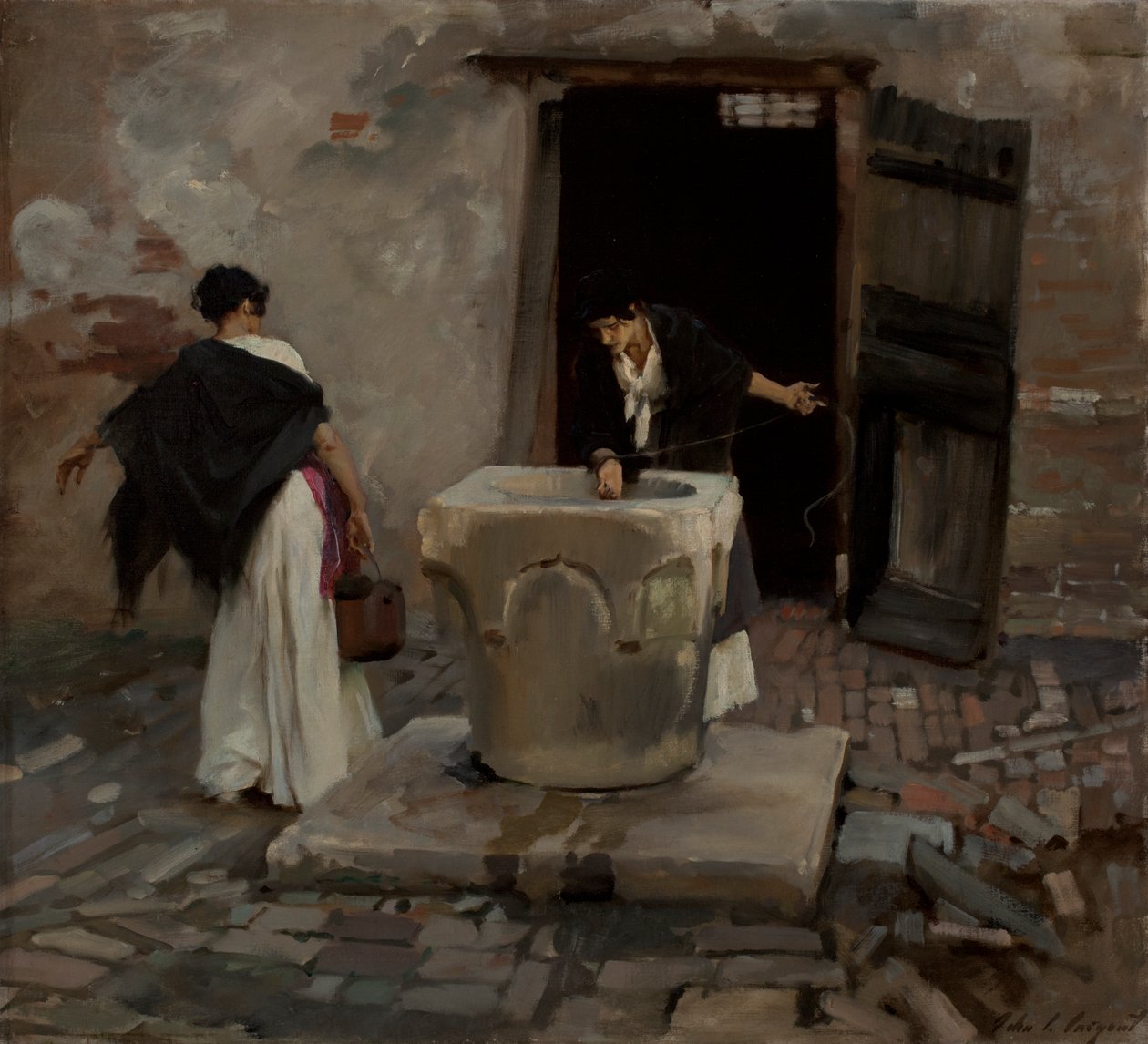 Venetianske vannbærere av John Singer Sargent