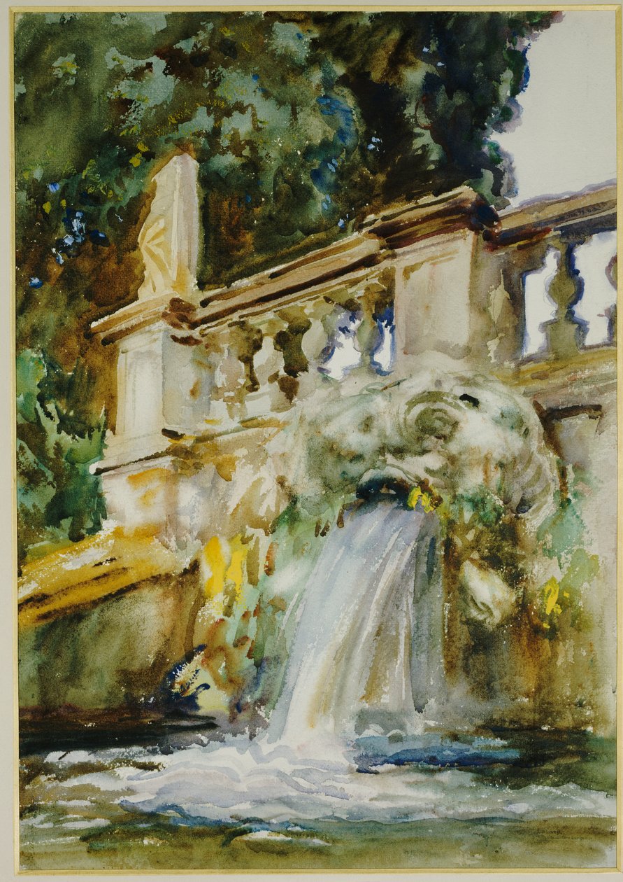 Villa Torlonia, Frascati, 1907 av John Singer Sargent
