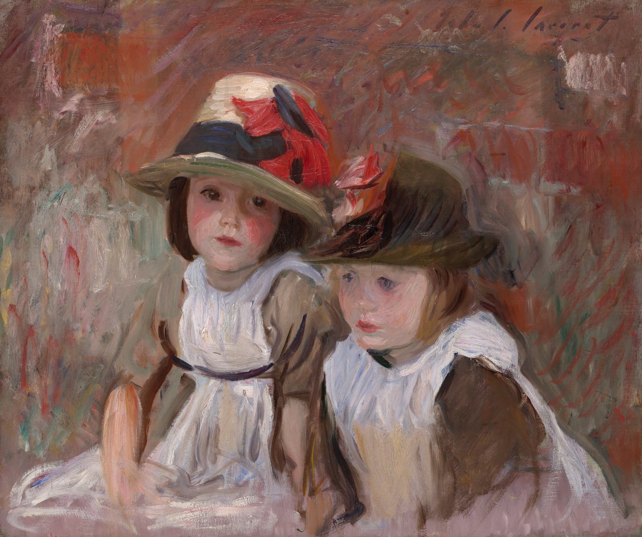 Landsbybarn av John Singer Sargent