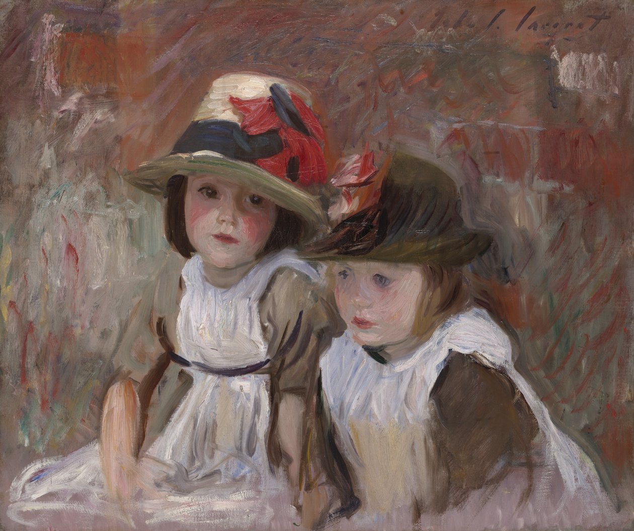 Landsbybarn, 1890 av John Singer Sargent