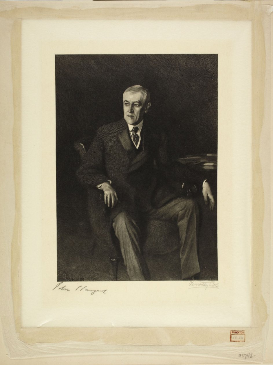 Woodrow Wilson av John Singer Sargent