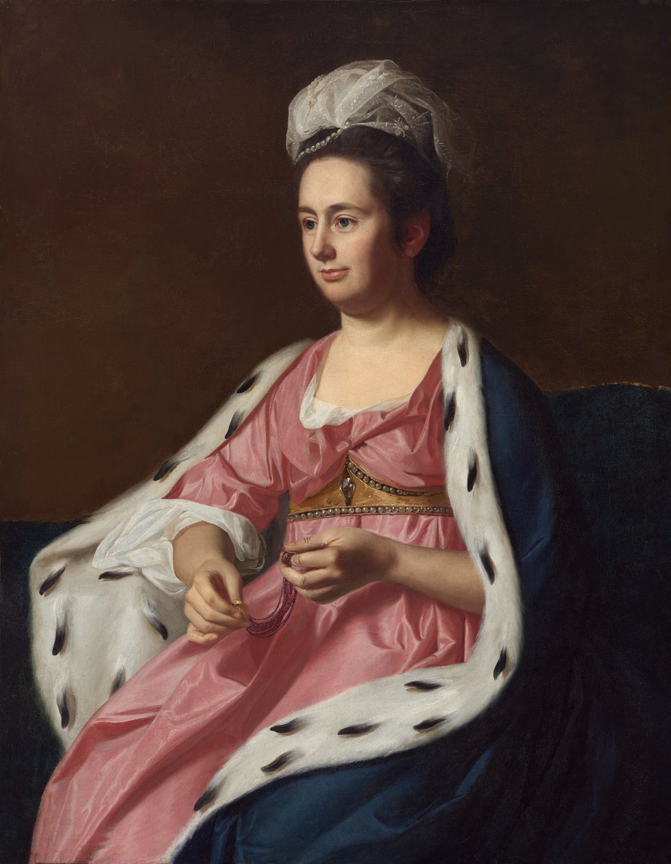 Abigail Smith Babcock (fru Adam Babcock) av John Singleton Copley