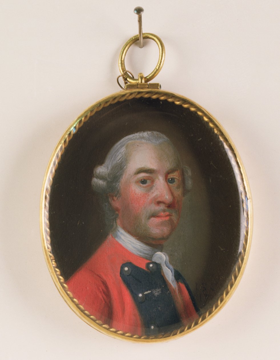 Miniatyrportrett av Sir John St. Clair av John Singleton Copley