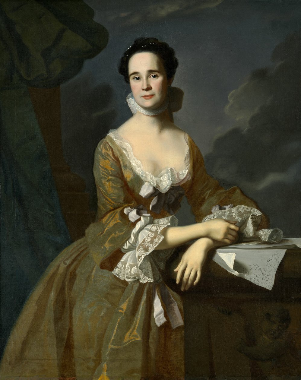 Mrs. Daniel Hubbard (Mary Greene) av John Singleton Copley