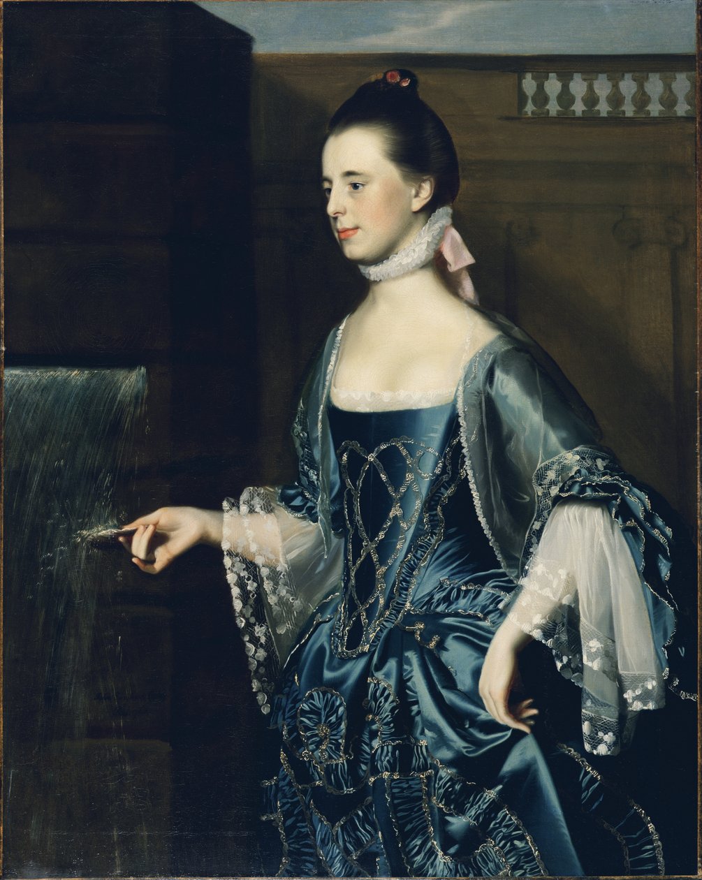 Mrs. Daniel Sargent (Mary Turner) av John Singleton Copley