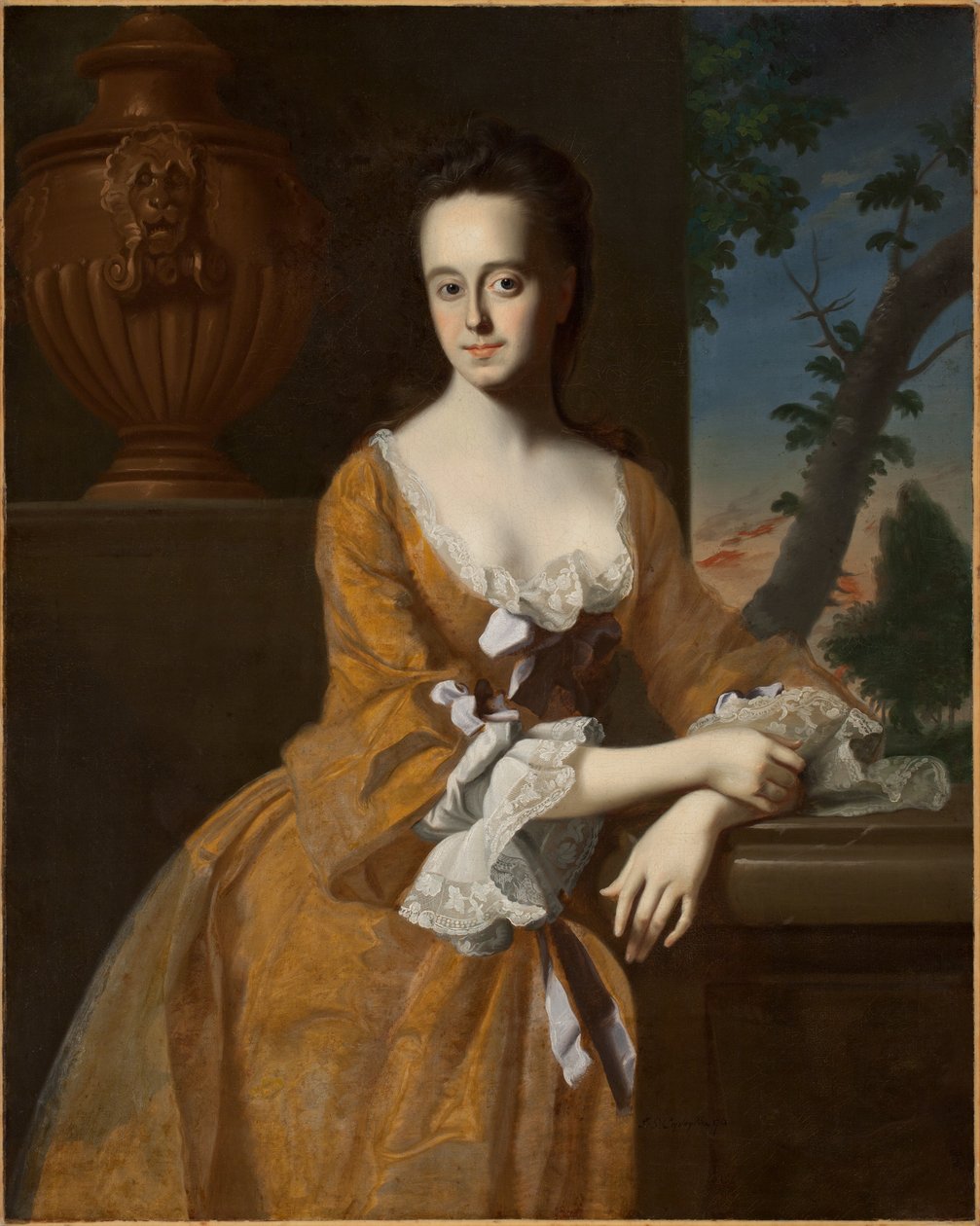 Fru John Murray (Lucretia Chandler) (1730-68), 1763 av John Singleton Copley