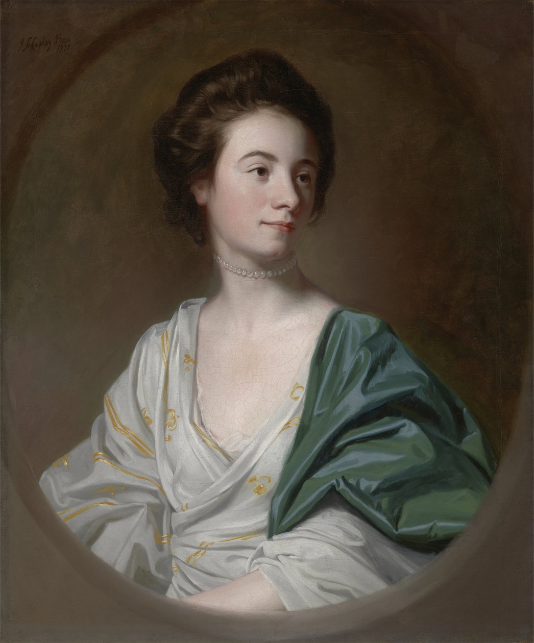 Fru Robert Hyde av John Singleton Copley