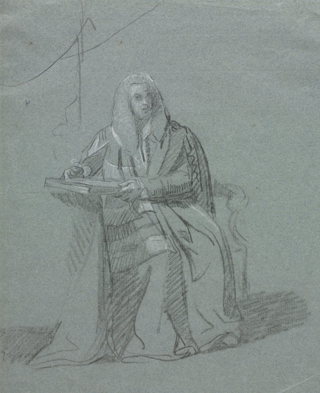 Portrett av William Murray, jarl av Mansfield 1705-1793, ca. 1783. av John Singleton Copley