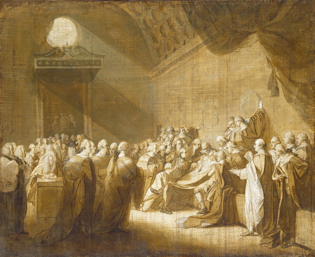 Døden til jarlen av Chatham av John Singleton Copley