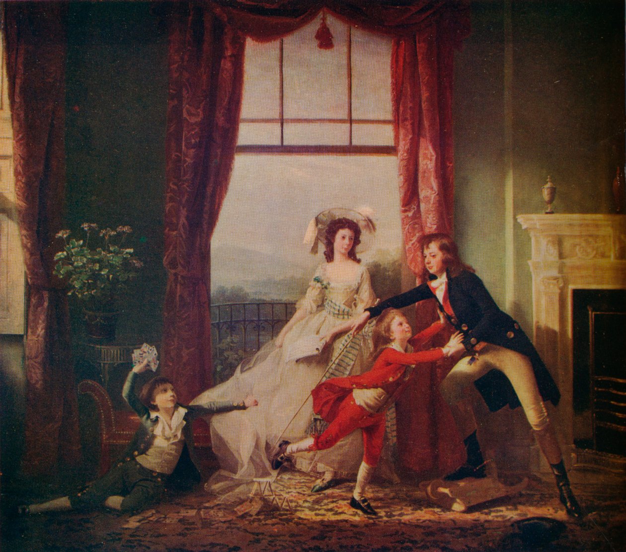 Sitwell-familien, c1700-tallet av John Singleton Copley