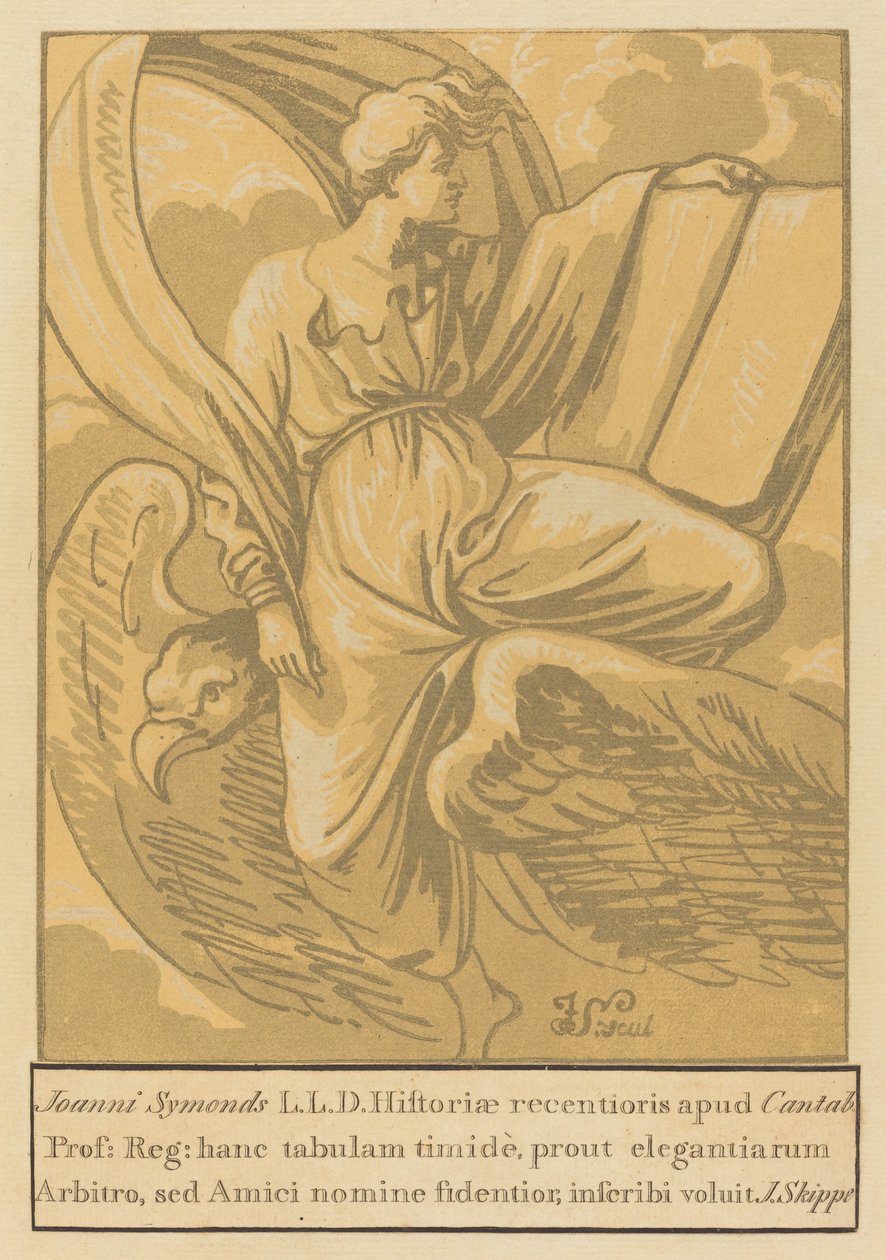 Evangelisten Johannes av John Skippe after Parmigianino