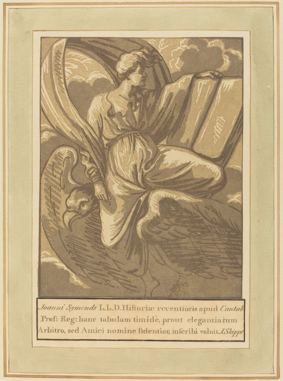 Evangelisten Johannes av John Skippe after Parmigianino