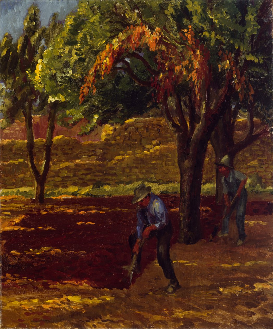 Hombres i hagen av John French Sloan