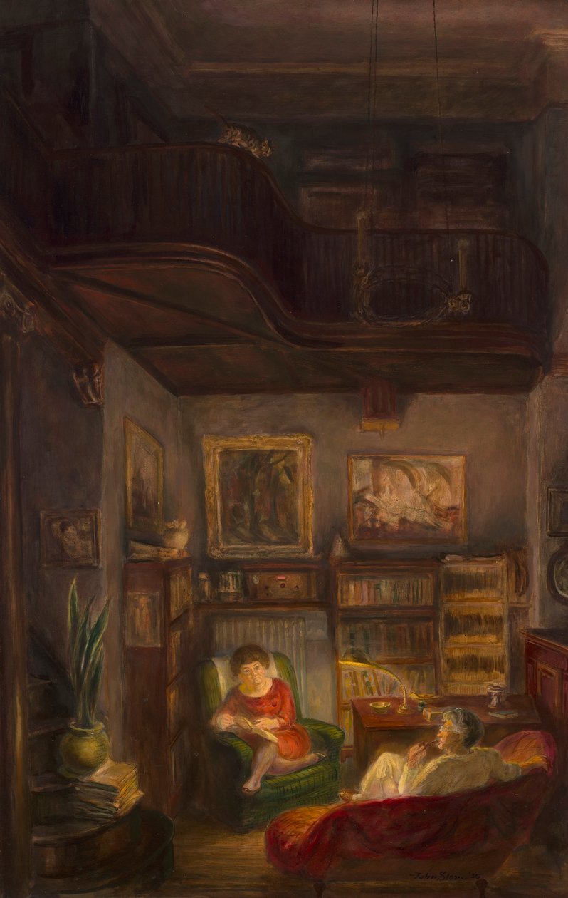 Vårt hjørne av studioet av John French Sloan