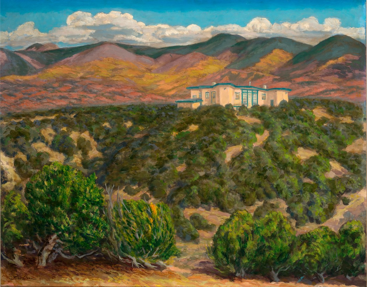 Sinagua, Santa Fe av John French Sloan