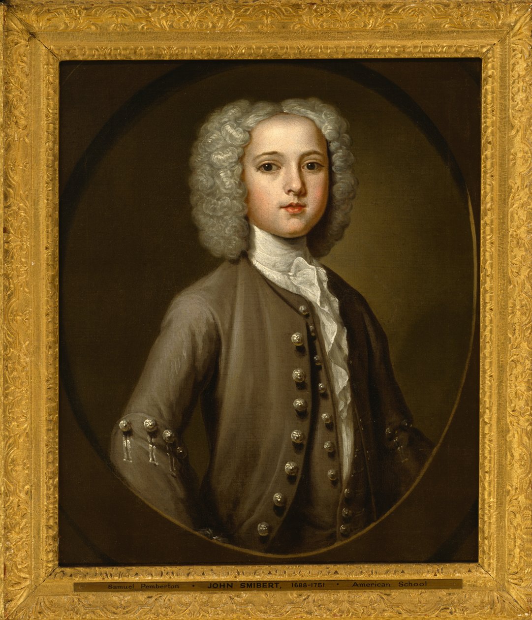 Portrett av Samuel Pemberton, 1734 av John Smibert