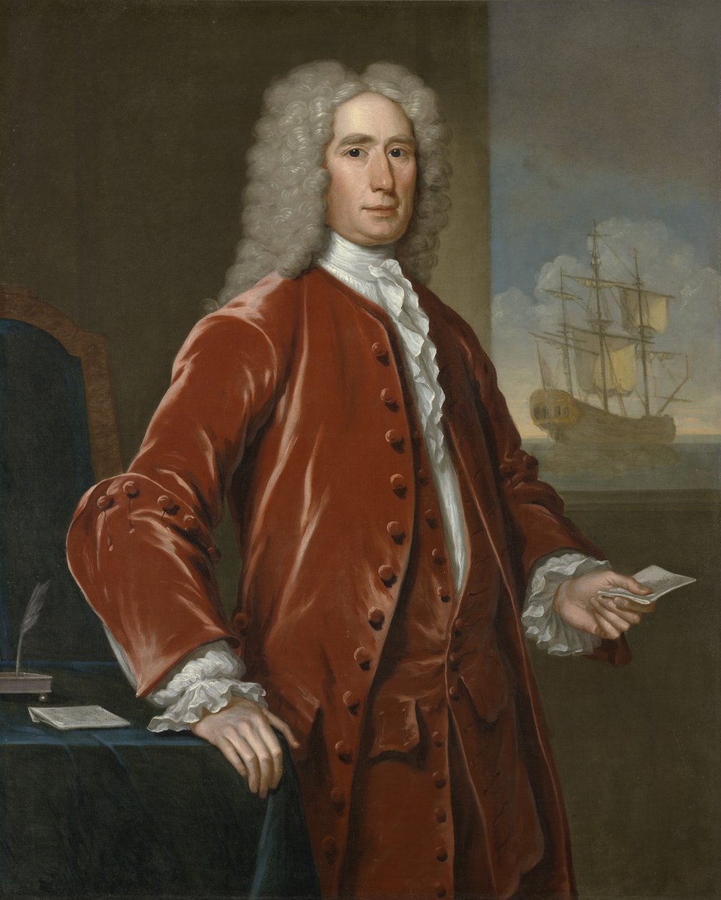 Richard Bill, 1733 av John Smibert