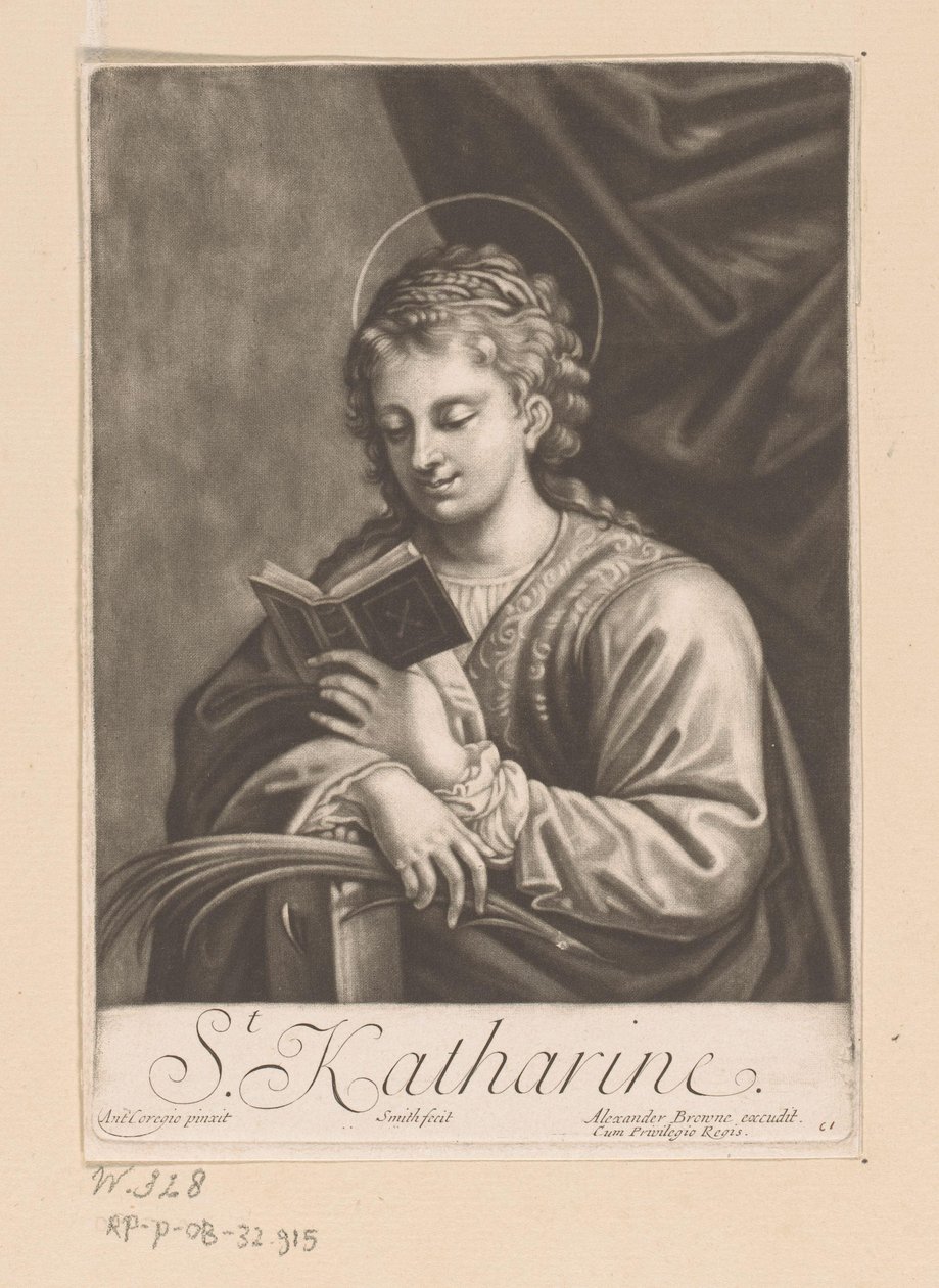 H. Katarina av Alexandria av John Smith