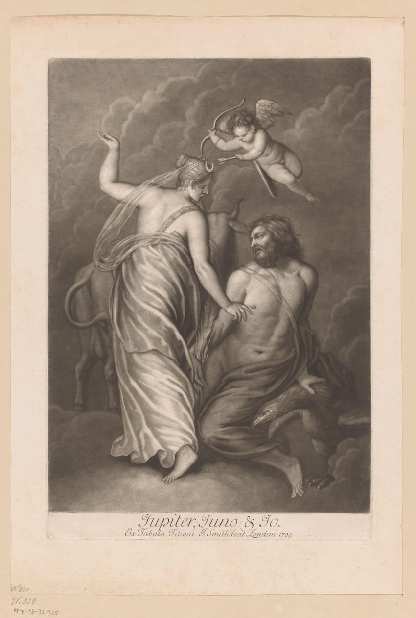 Jupiter, Juno og Io Jupiter, Juno & Jo (tittel på objekt) Liefdesaffaires van de goden (serietittel) Loves of the Gods (serietittel) av John Smith