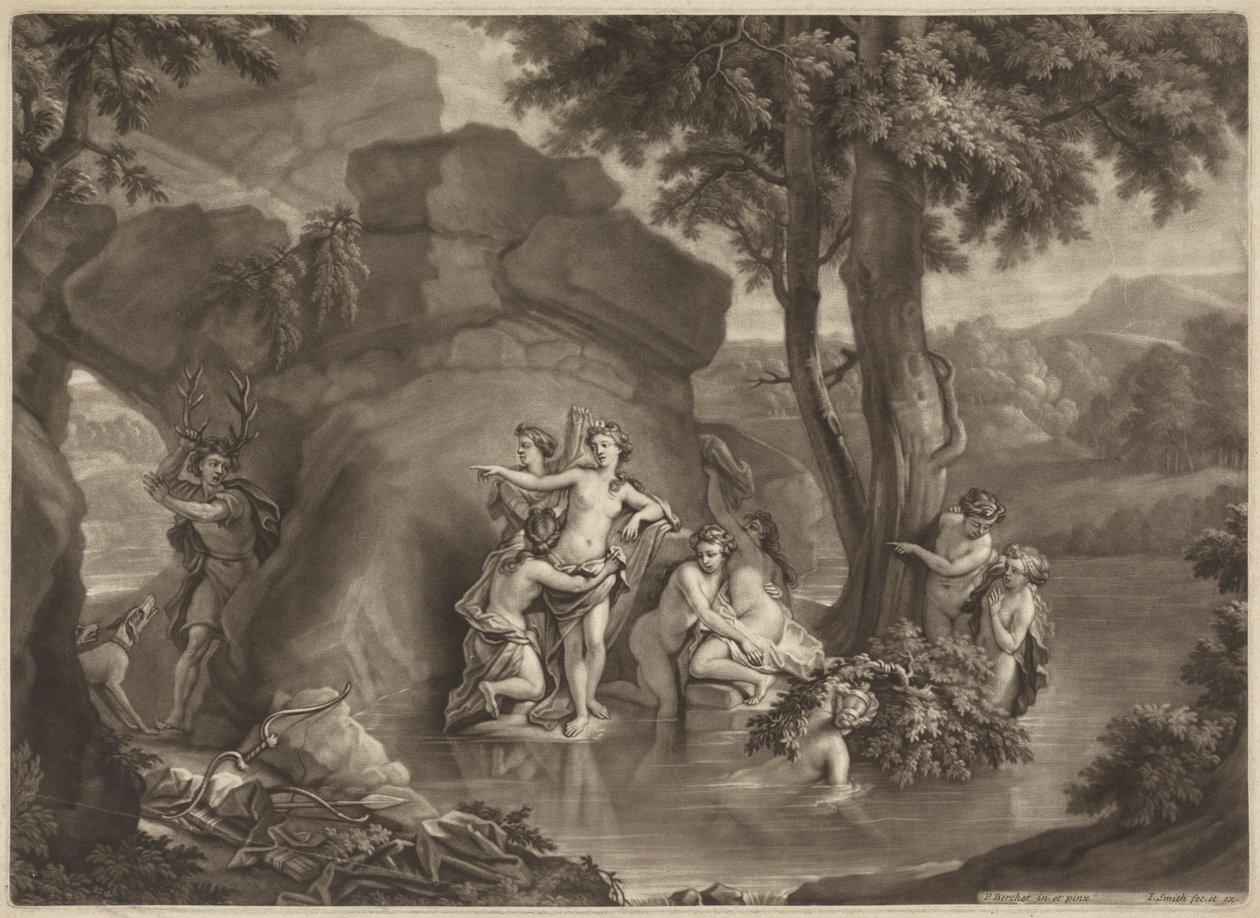 Diana og Acteon av John Smith