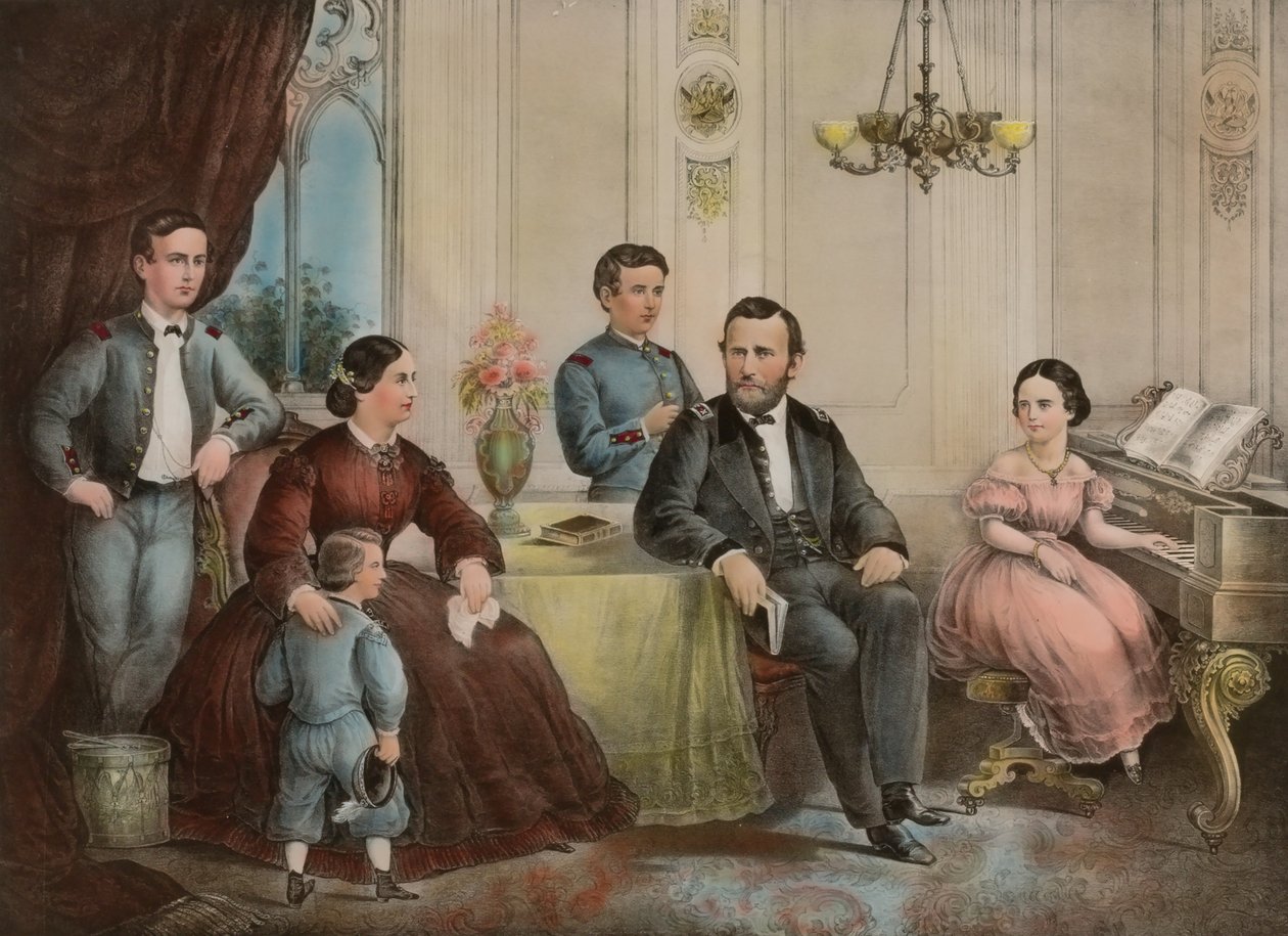 General Grant og hans familie av John Smith 2
