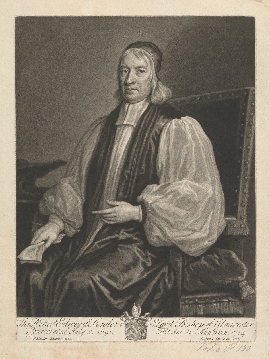 Pastor Edward Fowler, Lord Bishop of Gloucester av John Smith